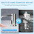 Soap Dispenser Touchless for Kitchen and Bathroom, Sink Built in Commercial Electric Soap Dispenser
