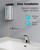 AIKE Wall Mount Automatic Foam Soap Dispenser 25 OZ