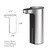 Automatic Soap Dispenser for Kitchen and Bathroom, Liquid Hand Soap Dispenser, Water-Resistant and Rechargeable
