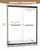 Bathroom Sliding Door,Double Sliding Glass Shower Door, 1/4-Inch (6mm) Clear Tempered Glass