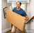 Bathroom Shower Screen, Matte Black, Adjustable Support Bars & 3 Pieces