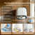 roborock Qrevo Curv 2 Flow Robot Vacuum and Mop, SpiraFlow Real-Time Self-Cleaning Roller Mop, 20,000 Pa, Dual Zero-Tangle System, AI Obstacle Avoidance, Heat-Washes & Dries Mop, Carpet Protection