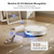 roborock Qrevo CurvX Robot Vacuum and Mop, 22,000Pa Suction, 3.14’’ Ultra Slim, Zero-Tangling Design, Reactive AI Obstacle Recognition, AdaptiLift Chassis, Auto Hot Water Mop Washing & Drying