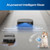 ECOVACS Robot Vacuum Cleaner DEEBOT X5 PRO Omni with All-in-one Station, 12.800Pa, ZeroTangle, TruEdge Adaptive Edge Mopping, 150℉ Hot Water Mop Washing, AINA 2.0 Intelligent Navigation