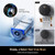 ECOVACS DEEBOT X8 PRO OMNI Robot Vacuum and Mop, 18000Pa, OZMO ROLLER Instant Self-Washing Mopping, 167℉ Hot Water Mop Washing, Auto Cleaning Solution Adding, Hot Air-Drying, Self-Emptying, Black