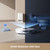 DREAME L40s Ultra CE Robot Vacuum and Mop Combo with Self-Emptying Dock, 13,000Pa Suction, Mop Self-Cleaning and Auto-Raising, Ultrasonic Carpet Sensing, Ideal for Pet Hair, Carpet and Hard Floors