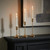 27 Pcs Gold Candlestick Holders Set - Vintage Brass Taper Candle Holder for Pillar Candles