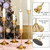 12PCS Taper Candle Holder for Candlesticks, Gold Candle Holders for Table Centerpiece, Wedding, Party
