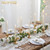 Set of 10 Metal Taper Candle Holders with Sleeves - Gold Candlestick Holders Bulk for Outdoor Party