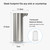 Automatic Foaming Soap Dispenser, Matte Stainless Steel Touchless Soap Dispenser with Self-Clean Mode