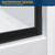 Shower Glass Panel, 34" W X 58" H Tub Shower Door Fixed Glass Doors