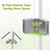 Shower Door, 30" W x 72" H, 1/4" Tempered Glass Shower Door, Foldable Shower Glass