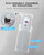 Automatic Liquid Soap Dispenser Touchless, 304 Stainless Steel Bottle Body &16.2oz/480ml Rechargeable