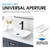 Bathroom Vessel Sink, Decorative-Functional Ceramics Rectangle Vessel Sinks