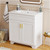 Ceramic Sink, Easy Tool-Free Installation Modern Farmhouse Sink