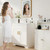 Ceramic Sink, Easy Tool-Free Installation Modern Farmhouse Sink