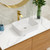 Bathroom Sink,Rectangular Modern Above Counter Bathroom Sinks
