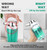 Automatic Soap Dispenser Liquid for Kitchen: 11 OZ Glass Touchless Clear Auto Soap Dispenser
