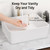 Bathroom Sink Above Counter, Rectangle Porcelain Ceramic Small Vanity Sink, BVS110S40