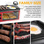Nostalgia 3-in-1 Breakfast Station - Includes Coffee Maker, Non-Stick Griddle