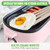 3-in-1 Breakfast Maker Station, Healthy Ceramic Nonstick Dual Griddles for Eggs Meat Sausage Bacon Pancakes and Breakfast Sandwiches