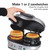 Hamilton Beach Dual Breakfast Sandwich Maker with Timer, Ready in 5 Minutes