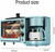 3 in 1 Breakfast Station, electric Breakfast Maker with Timer, Toaster with Frying Pan and Coffee Machine, Versatile Breakfast Maker for Apartments Kitchenettes