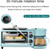 3 in 1 Breakfast Station, electric Breakfast Maker with Timer, Toaster with Frying Pan and Coffee Machine, Versatile Breakfast Maker for Apartments Kitchenettes