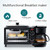 3-in-1 Electric Breakfast Station With 2l Cooking Pot, 9l Baking Area, Coffee Maker