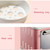 3 in 1 Breakfast Machine, Electric Mini Oven, Family Breakfast Station for Baking, Frying(Pink)