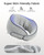 CILI Cordless Neck Massager Pillow with Heat, Shiatsu Neck Massager for Pain Relief Deep Tissue,Heated Massage Pillow for Travel,3 Adjustable Intensity