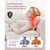 BOB AND BRAD Back Massager with Heat FSA Eligible, EZBack Corded Back Massager for Pain Relief Deep Tissue, Shiatsu Back Massage Pillow, Soothing Muscle Tension Upper & Lower Back Relief