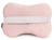Zyllion Shiatsu Back and Neck Massager with Heat - 3D Electric Kneading Deep Tissue Massage Pillow for Muscle Pain Relief, Pink, ZMA-13