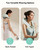 Snailax Cordless Neck Shoulder Massager with Heat, 4D Deep Tissue Kneading, Shiatsu Back Massager Pillow for Neck, Shoulder, Christmas Gifts for Men, Women