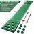 Wekin Indoor Putting Green Mat with 2 Putters, 2 Balls,12 Hole Covers, Golf Training Mat for Party Game