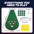 Golf Putting Game Set, Mini Golf Game Set with 2 Putters 2 Balls, 10 Feet Practice Putting Green Mat for Adults