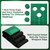 Golf Putting Game with Metal Putter & Golf Balls, Golf Putting Mat Training Aid for Backyard,Party,Office