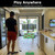 Golf Game Play Set, Golf Chipping Cornhole Game for Adults with 1 Club, 5 Hole Covers, 20 Balls, Putting Mat & Carry Bag