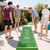 ULTIMATE Golf Game Set, Indoor Outdoor 11FT Putting Green Mat w/ 2 Adjustable Putters, 6 Balls & 12 Hole Covers