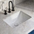 Bathroom Sink, Los Flexi Compact Rectangular 18 Inch Ceramic
