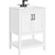Bathroom Sink Cabinet with Rectangular Ceramic Basin