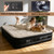18-Inch Thickened Inflatable Mattress for Camping, Home Use & Guest Accommodation, Comes with Storage Bag