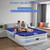Sebor Air Mattress Queen with Built-in Pump 18",  with Storage Bag for Guests, Camping, Travel