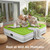 YENING Full Size Air Mattress with Built in Pump, 18 Inch Tall