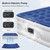 Full Air Mattress with Built-in Pump, Comfort Portable Air Bed for Camping, Home Guests