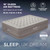 SLEEPLUX Dream Luxury Queen Air Mattress, Built-in Dual Pump, Stays Inflated All Night