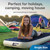 Active Era Twin Air Mattress with Built-in Pump & Raised Pillow - Heavy Duty Puncture Resistant, Waterproof Blow Up Bed