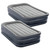 Tech Airbed Mattress with Built in Pump & Portable Storage Carrying Case, Twin (2 Pack)
