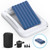 Cozy Kids Air Mattress Set with Built-in Electric Pump & Carry Case- Easy to Inflate - Sea Blue, 60 Inches