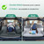 SUV Air Mattress, Double-Sided Thick Flocked Car Air Mattress with Built-in Pump & Pillow, Complete Sleeping Accessories